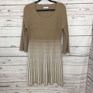 Golden Calvin Klein size l dress
